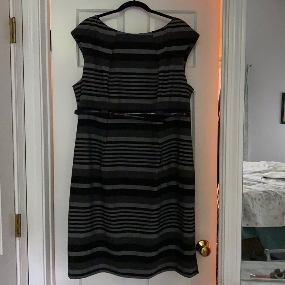 Calvin Klein fitted dress.